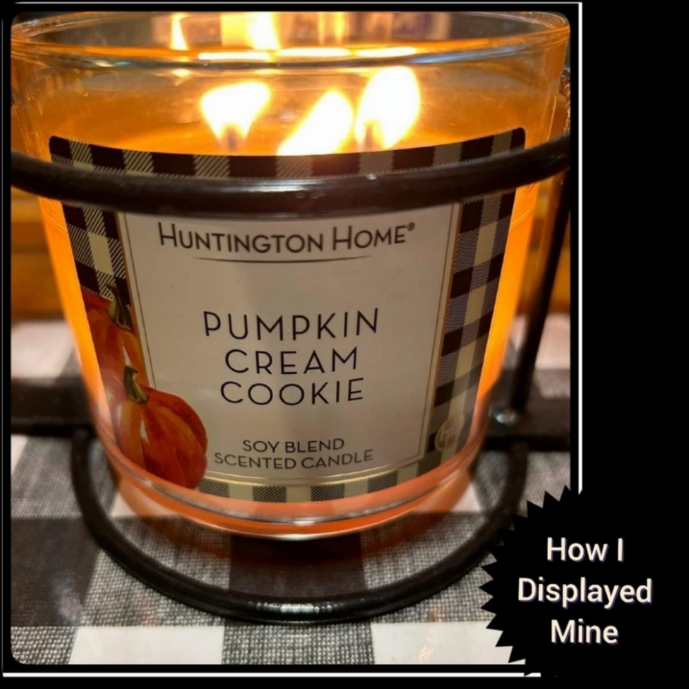 🆕️RARE! "2023" LARGE 14 OZ PUMPKIN CREAM COOKIE SOY BLEND SCENTED CANDLE! - Picture 11 of 15